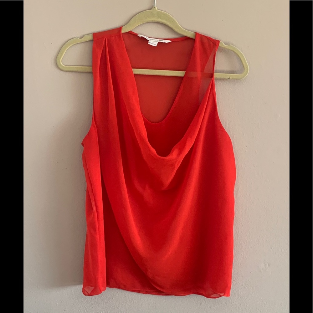 Drape tank! Gorgeous Red
